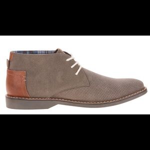 George Men's Laceup Chukka Memory Foam Dress Boots